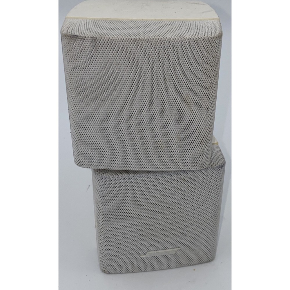 Bose Lifestyle Acoustimass Double Cube Speaker Array White
